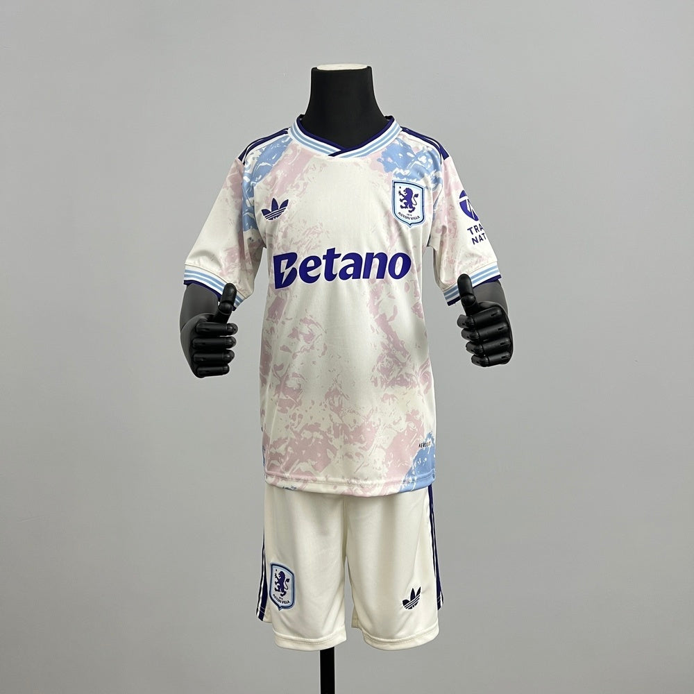ASTON VILLA III 25/26 CONJUNTO INFANTIL