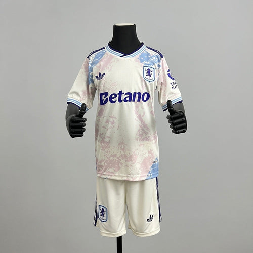 ASTON VILLA III 25/26 CONJUNTO INFANTIL