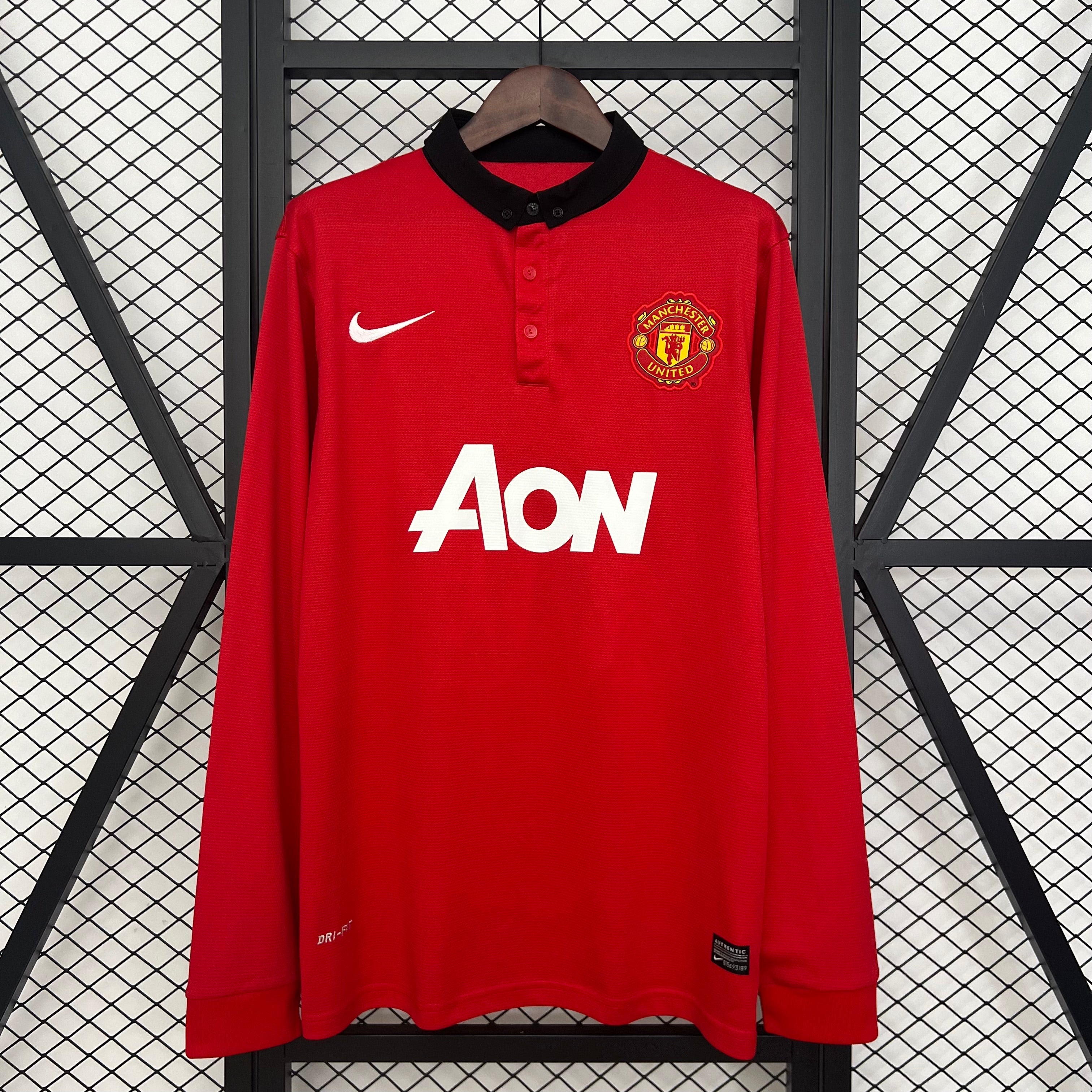 MANCHESTER UNITED I 13/14 HOMBRE (RETRO) MANGA LARGA